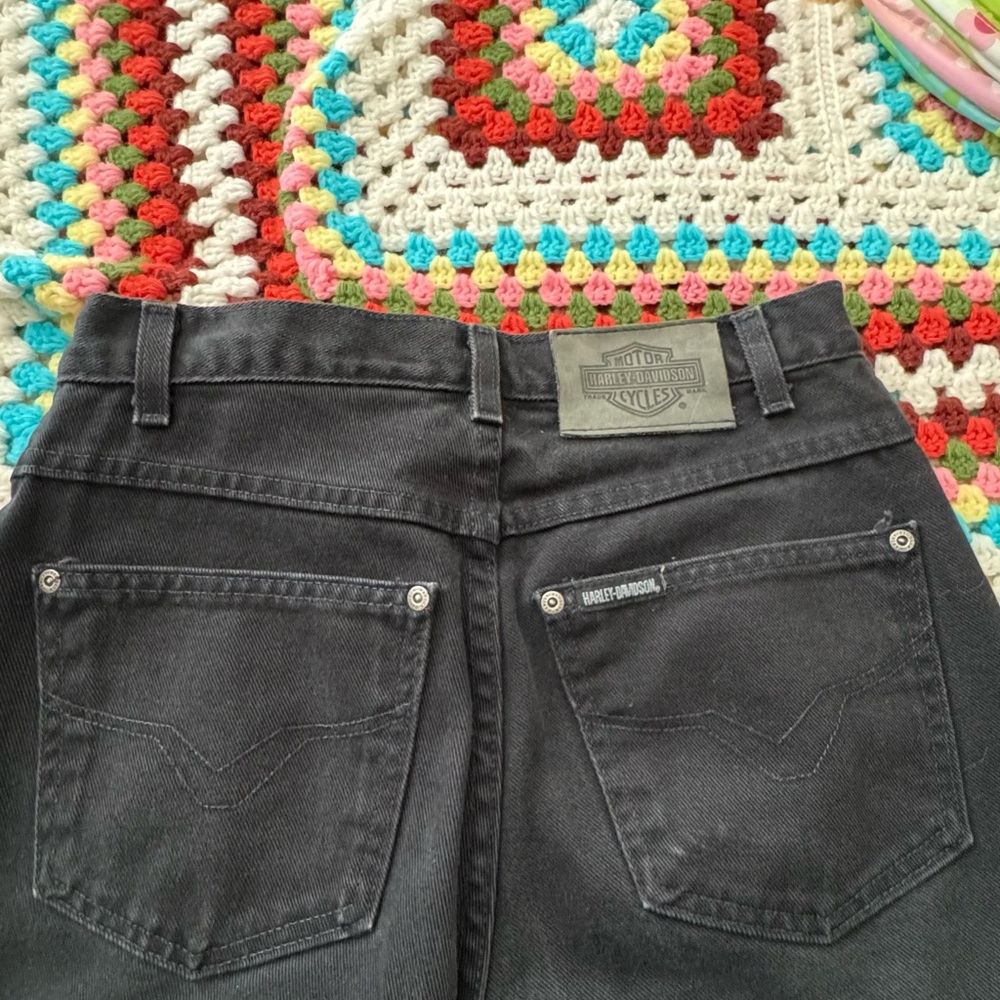 Harley-Davidson Charcoal Denim Pants